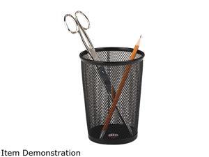 Rolodex 62557 Nestable Jumbo Wire Mesh Pencil Cup, 4 3/8 dia. x 5 1/8, Black Rolodex 62557 Nestable Jumbo Wire Mesh Pencil Cup, 4 3/8 dia. x 5 1/8, Black