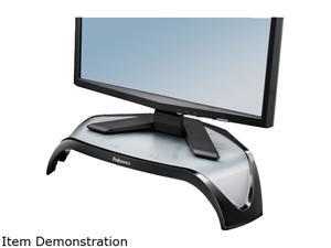 Fellowes Smart Suites Corner Monitor Riser, 3 7/8 to 5 1/8 x 18 1/2 x 12 1/2, Black Fellowes Smart Suites Corner Monitor Riser, 3 7/8 to 5 1/8 x 18 1/2 x 12 1/2, Black
