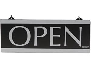 Headline Sign 4246 Century Series Reversible Open/Closed Sign, w/Suction Mount, 13 x 5, Black Headline Sign 4246 Century Series Reversible Open/Closed Sign, w/Suction Mount, 13 x 5, Black