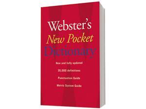 Houghton Mifflin 1019934 Webster’s New Pocket Dictionary, Paperback, 336 Pages Houghton Mifflin 1019934 Webster’s New Pocket Dictionary, Paperback, 336 Pages