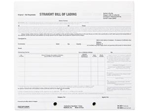 Rediform 44302 Snap-A-Way Bill Of Lading Short Form, 7 x 8 1/2, Four-Part Carbonless, 250 Forms Rediform 44302 Snap-A-Way Bill Of Lading Short Form, 7 x 8 1/2, Four-Part Carbonless, 250 Forms