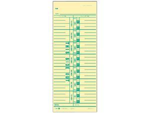 Tops 1256 Acroprint, Cincinnati, Lathem, Simplex, Stromberg Time Card 3-1/2 x 9, 500/Box