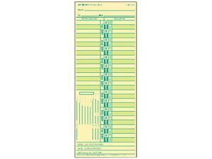 Tops 1275 Time Card for Lathem, Bi-Weekly, Two-Sided, 3-1/2 x 9, 500/Box Tops 1275 Time Card for Lathem, Bi-Weekly, Two-Sided, 3-1/2 x 9, 500/Box