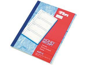 Tops 46816 Money and Rent Receipt Books, 7-1/4 x 2-3/4, Two-Part Carbonless, 400 Sets/Book Tops 46816 Money and Rent Receipt Books, 7-1/4 x 2-3/4, Two-Part Carbonless, 400 Sets/Book