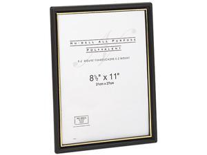 Nu-Dell 11818 EZ Mount Document Frame, 8.5x11, Black Nu-Dell 11818 EZ Mount Document Frame, 8.5x11, Black