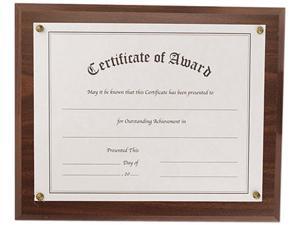 Nu-Dell 18811M Award-A-Plaque - Wall-mountable - Acrylic - Walnut Nu-Dell 18811M Award-A-Plaque - Wall-mountable - Acrylic - Walnut
