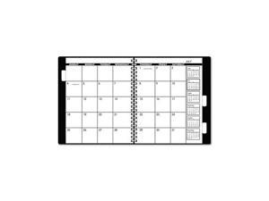 AT-A-GLANCE 70-923-73 Appointment Book Refill For Three- Or Five-Year Planner, Black, 9" x 11"