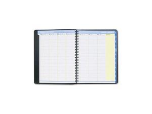 AT-A-GLANCE 76-950-05 QuickNotes Recycled Weekly/Monthly Appointment Book, Black, 8 1/4" x 10 7/8"