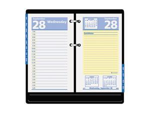 AT-A-GLANCE E517-50 QuickNotes Recycled Desk Calendar Refill , 3 1/2" x 6"