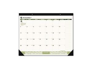 AT-A-GLANCE SK32G-00 Recycled Desk Pad, 22" x 17"