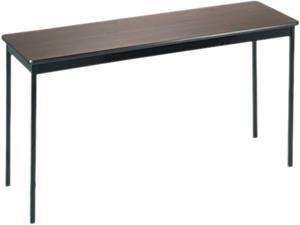 Barricks UT1860-WA Utility Table, Rectangular, 60w x 18d x 30h, Walnut Barricks UT1860-WA Utility Table, Rectangular, 60w x 18d x 30h, Walnut