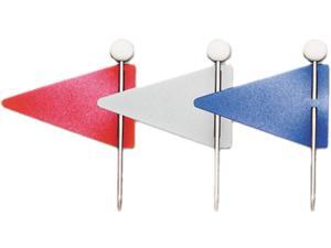 GEM MF375 Map Flags, Plastic, Assorted, 1 1/16", 75/Box GEM MF375 Map Flags, Plastic, Assorted, 1 1/16", 75/Box