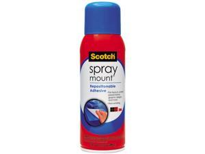 Scotch Spray Mount Artist's Adhesive, 10.25 oz, Repositionable Aerosol Scotch Spray Mount Artist's Adhesive, 10.25 oz, Repositionable Aerosol