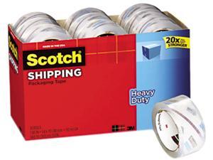 Scotch 3850-18CP 3850 Heavy Duty Packaging Tape Cabinet Pack, 1.88" x 54.6 yds, 18 Rolls Scotch 3850-18CP 3850 Heavy Duty Packaging Tape Cabinet Pack, 1.88" x 54.6 yds, 18 Rolls