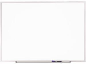 Quartet S533 Standard Dry-Erase Board, Melamine, 36 x 24, White, Aluminum Frame