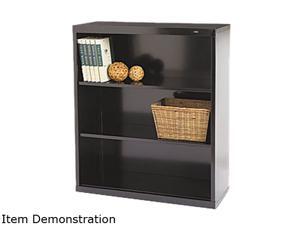 Tennsco B-42BK Metal Bookcase, 3 Shelves, 34-1/2w x 13-1/2d x 40h, Black Tennsco B-42BK Metal Bookcase, 3 Shelves, 34-1/2w x 13-1/2d x 40h, Black