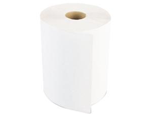 Boardwalk BWK6254 - Hardwound Paper Towels, 8" x 800ft, 1-Ply Bleached White, 6 Rolls/Carton Boardwalk BWK6254 - Hardwound Paper Towels, 8" x 800ft, 1-Ply Bleached White, 6 Rolls/Carton