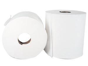 Boardwalk 6400 Center-Pull Hand Towels, 2-Ply, Perforated, 8" x 10", 660', 6 Rolls/Carton
