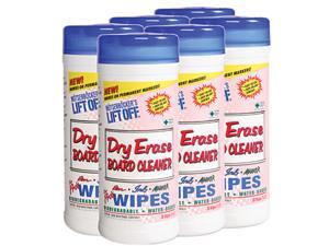 Motsenbockers Lift Off 42703EA Dry Erase Board Cleaner Wipes, 7 x 12, 30/Canister Motsenbockers Lift Off 42703EA Dry Erase Board Cleaner Wipes, 7 x 12, 30/Canister