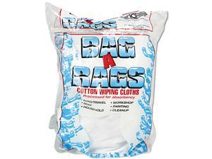 United Facility Supply N250CW01(UFS) Bag-A-Rags Reusable Wiping Cloths, Cotton, White, 1lb Box United Facility Supply N250CW01(UFS) Bag-A-Rags Reusable Wiping Cloths, Cotton, White, 1lb Box
