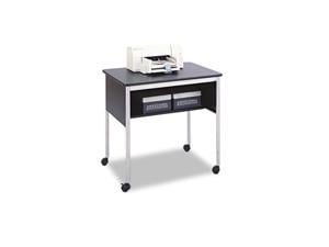 Safco 1856bl Scoot Desk Side Printer Stand 26 1 2w X 20 1 2d X 26