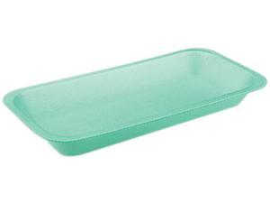 Pactiv 0TP20015 Meat Tray, #1.5, 1-Compartment, 8.2 x 5.7 x 0.91, Green, 1,000/Carton Pactiv 0TP20015 Meat Tray, #1.5, 1-Compartment, 8.2 x 5.7 x 0.91, Green, 1,000/Carton