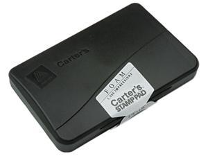 Carter's 21381 Foam Stamp Pad, 4 1/4 x 2 3/4, Black