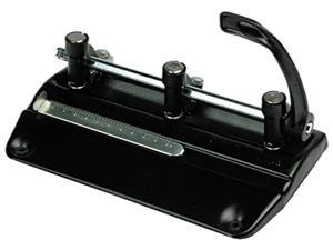 Master 5335B 32-Sheet Lever Action Two- to Seven-Hole Adjustable Punch, Black Master 5335B 32-Sheet Lever Action Two- to Seven-Hole Adjustable Punch, Black