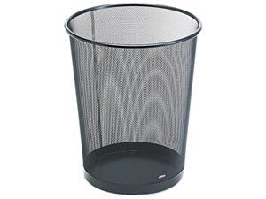 Rolodex 22351 Wastebasket, Round, Wire Mesh, 11 1/2 dia x 14 1/4 h, Black Rolodex 22351 Wastebasket, Round, Wire Mesh, 11 1/2 dia x 14 1/4 h, Black