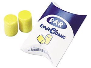 E·A·R 310-1001 Classic Ear Plugs, Pillow Paks, Uncorded, PVC Foam, Yellow, 200 Pairs/Box E·A·R 310-1001 Classic Ear Plugs, Pillow Paks, Uncorded, PVC Foam, Yellow, 200 Pairs/Box