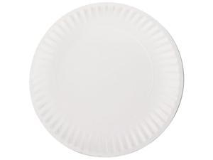 AJM Packaging Corporation PP9GREWH White Paper Plates, 9" Diameter, 10 Bags of 100/Carton AJM Packaging Corporation PP9GREWH White Paper Plates, 9" Diameter, 10 Bags of 100/Carton