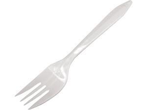 Dawn F6BW Style Setter Mediumweight Plastic Forks, White, 1000/Carton Dawn F6BW Style Setter Mediumweight Plastic Forks, White, 1000/Carton