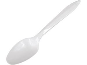 Dawn S6BW Style Setter Mediumweight Plastic Teaspoons, White, 1000/Carton Dawn S6BW Style Setter Mediumweight Plastic Teaspoons, White, 1000/Carton