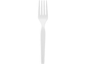 Dixie FM207 Plastic Tableware, Heavy Mediumweight Fork, 100 Pieces/Box Dixie FM207 Plastic Tableware, Heavy Mediumweight Fork, 100 Pieces/Box