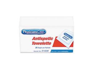 PhysiciansCare by First Aid Only Antiseptic Towels, 25 Towels/Box PhysiciansCare by First Aid Only Antiseptic Towels, 25 Towels/Box