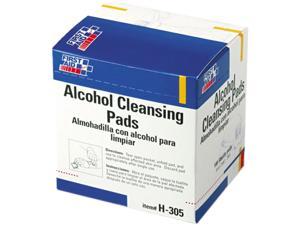 First Aid Only H-305 Alcohol Cleansing Pads, Dispenser Box, 100/Box