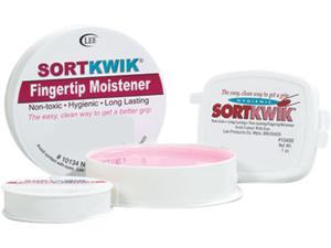 LEE 10050 Sortkwik Fingertip Moisteners, 3/8 oz, Pink