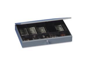 MMF Industries 2215CBTGY Cash Box Low Profile with 10-Compartment Tray, 15-3/8" x 2-1/4" x 10-1/2" - Gray MMF Industries 2215CBTGY Cash Box Low Profile with 10-Compartment Tray, 15-3/8" x 2-1/4" x 10-1/2" - Gray