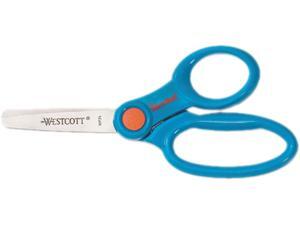 Westcott Kids' Scissors, 5" Length, Plastic Handle, Blunt Tip, Microban Protected Westcott Kids' Scissors, 5" Length, Plastic Handle, Blunt Tip, Microban Protected