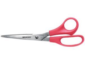 Westcott Value Line Stainless Steel Shears, 8" Length, 3-1/2" Cut Westcott Value Line Stainless Steel Shears, 8" Length, 3-1/2" Cut