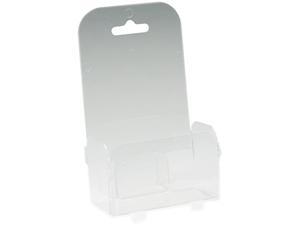 Foldem-Up Leaflet Pocket, 4-3/8w x 2-1/8d x 7-1/4h, Clear, 6/Pack Foldem-Up Leaflet Pocket, 4-3/8w x 2-1/8d x 7-1/4h, Clear, 6/Pack