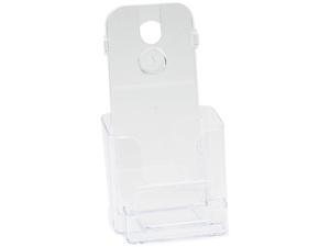 DocuHolder for Countertop or Wall Mount Use, 4-3/8w x 4-1/8d x 7-3/4h, Clear