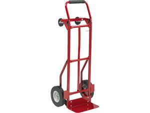Safco 4086R Two-Way Convertible Hand Truck, 500-600lb Capacity, 18w x 51h, Red Safco 4086R Two-Way Convertible Hand Truck, 500-600lb Capacity, 18w x 51h, Red