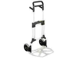 Safco 4055NC Stow-Away Heavy Duty Hand Truck, 500lb Capacity, 23w x 24d x 50h, Aluminum Safco 4055NC Stow-Away Heavy Duty Hand Truck, 500lb Capacity, 23w x 24d x 50h, Aluminum