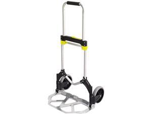 Safco 4062 Stow-Away Medium Hand Truck, 275lb Capacity, 19w x 17 3/4d x 38 3/4h, Aluminum Safco 4062 Stow-Away Medium Hand Truck, 275lb Capacity, 19w x 17 3/4d x 38 3/4h, Aluminum