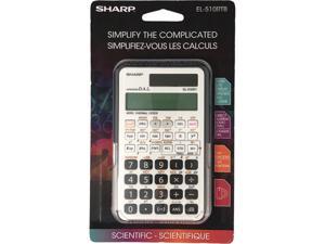 Sharp EL510RTB Large 10 Digit Scientific Calculator w/ 169 Functions