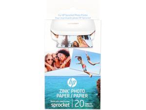 HP ZINK Sticker Photo Paper for HP Sprocket Printer (2 x 3-inch), 20 Sheets HP ZINK Sticker Photo Paper for HP Sprocket Printer (2 x 3-inch), 20 Sheets