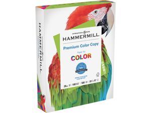 Hammermill 10246-7 Premium Color Copy Print Paper, 100 Bright, 28 lbs, 8.5 x 11, Photo White, 500 / Ream