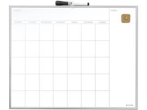 U Brands 361U00-01 Magnetic Dry Erase Undated One Month Calendar Board, 20" x 16", White U Brands 361U00-01 Magnetic Dry Erase Undated One Month Calendar Board, 20" x 16", White