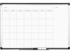 U Brands 2901U00-01 PINIT Magnetic Dry Erase Undated One Month Calendar, 36" x 24", White U Brands 2901U00-01 PINIT Magnetic Dry Erase Undated One Month Calendar, 36" x 24", White